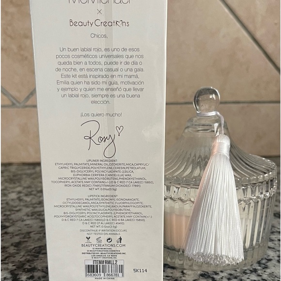 Beauty creations by Rosy McMicheal the true red lip kit - Picture 5 of 5